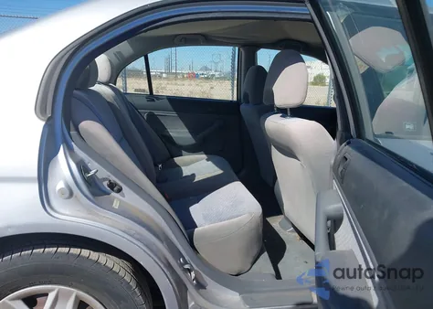 2004 Honda Civic Vp from USA, damaged, VIN 1HGES16334L008784